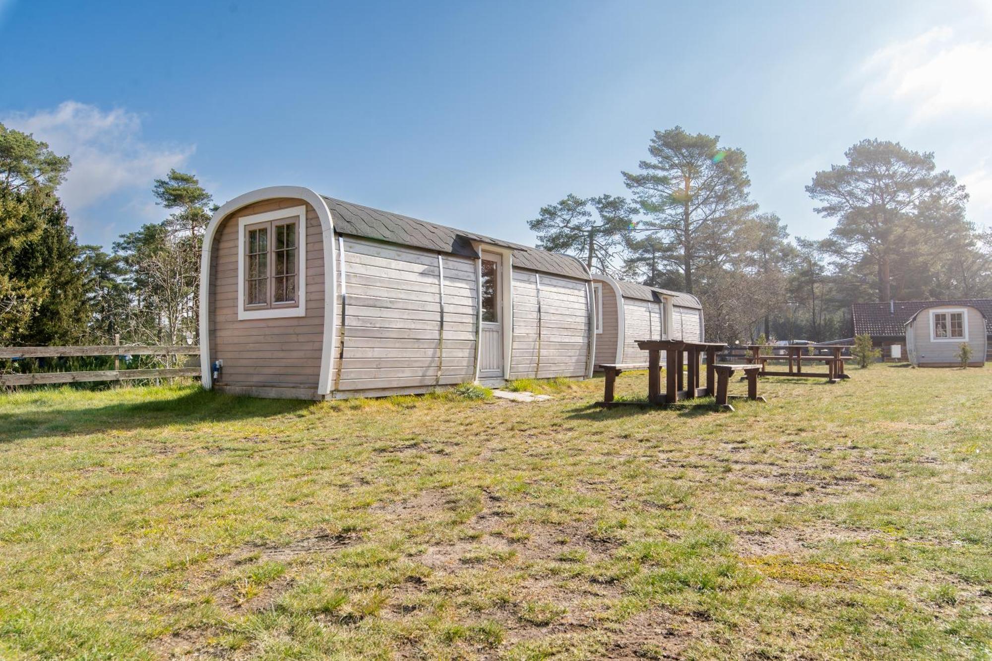 Naturcamping Lüneburger Heide - Chalets&Tiny Häuser Soltau Exterior foto