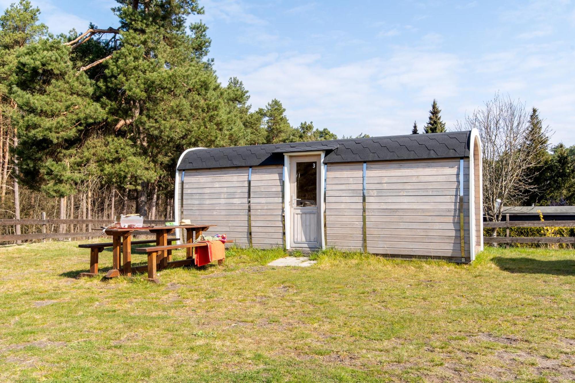 Naturcamping Lüneburger Heide - Chalets&Tiny Häuser Soltau Exterior foto