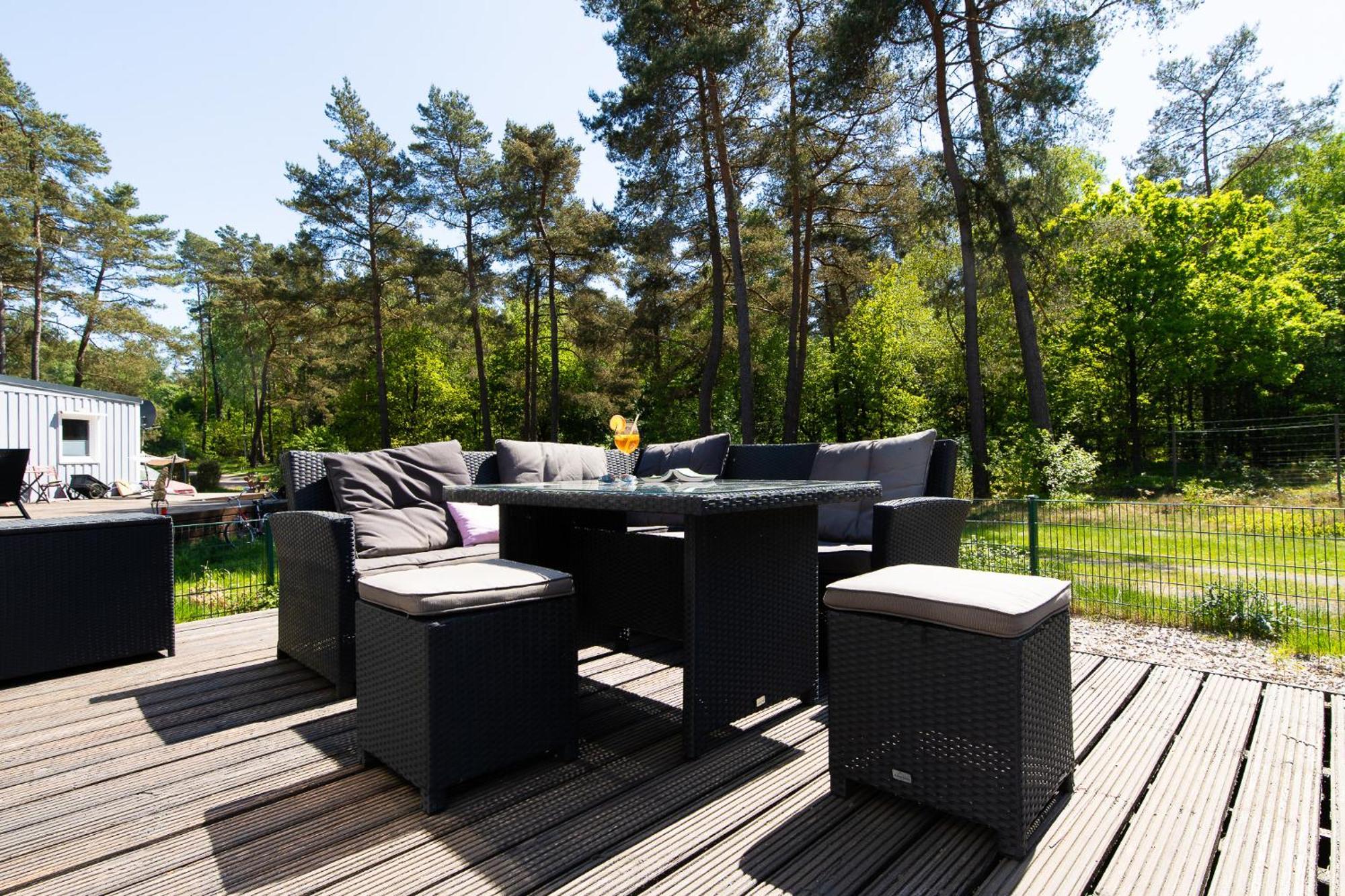Naturcamping Lüneburger Heide - Chalets&Tiny Häuser Soltau Exterior foto