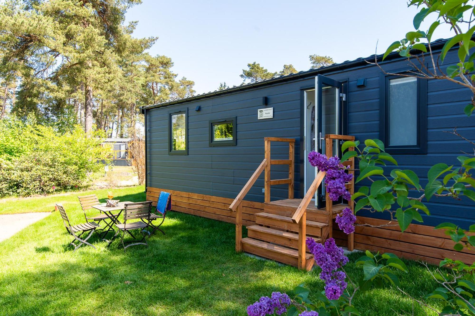 Naturcamping Lüneburger Heide - Chalets&Tiny Häuser Soltau Exterior foto
